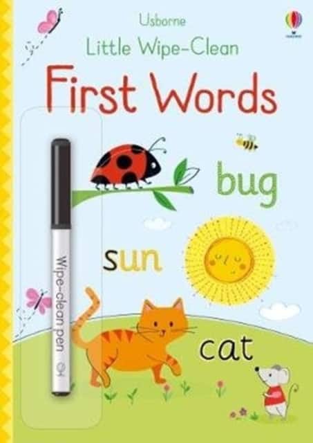 Little Wipe-Clean First Words av Felicity Brooks