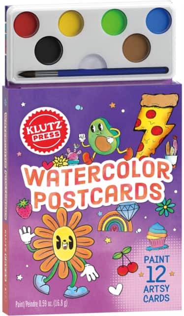 Watercolor Postcards av EDITORS OF KLUTZ