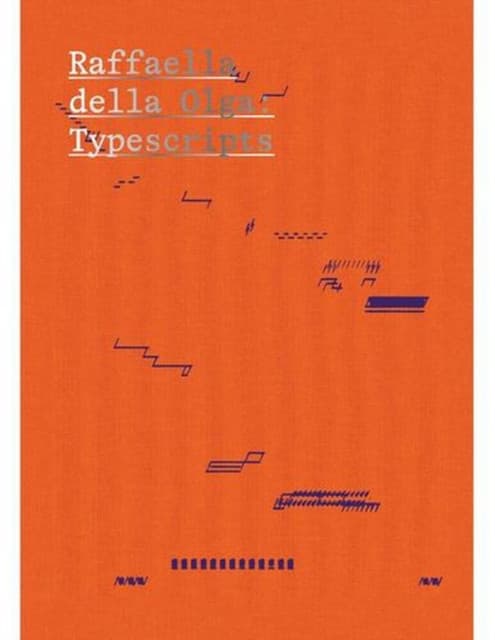 Raffaella della Olga – Typescripts