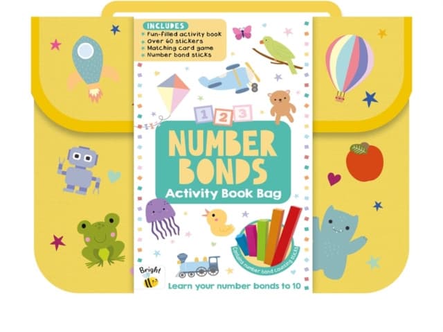 Bright Bee Number Bonds Activity Book Bag