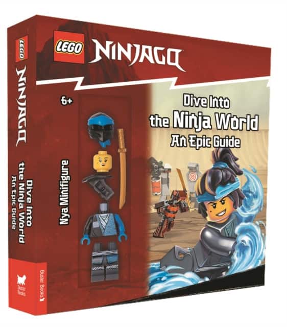 LEGO® NINJAGO®: Dive Into the Ninja World: An Epic Guide (with Nya minifigure) av Buster Books