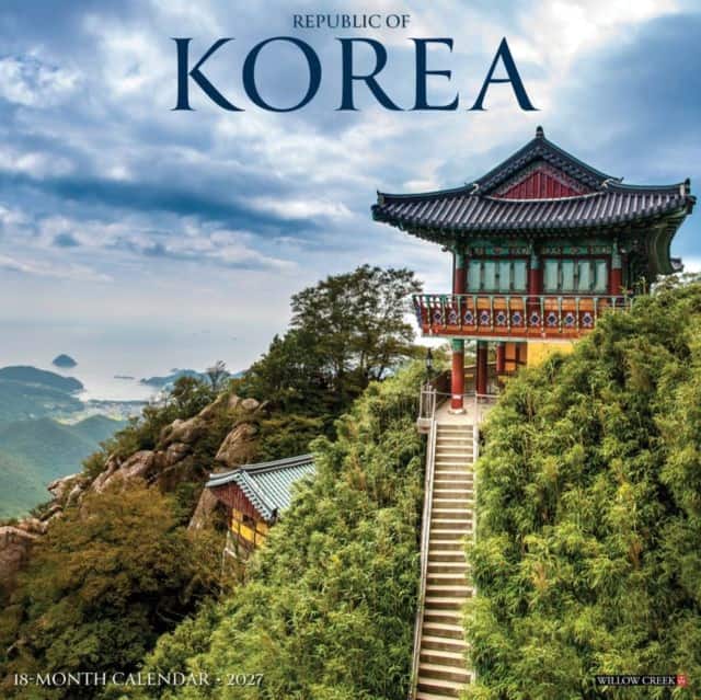 Korea (Republic of) 2027 Wall av Willow Creek Press