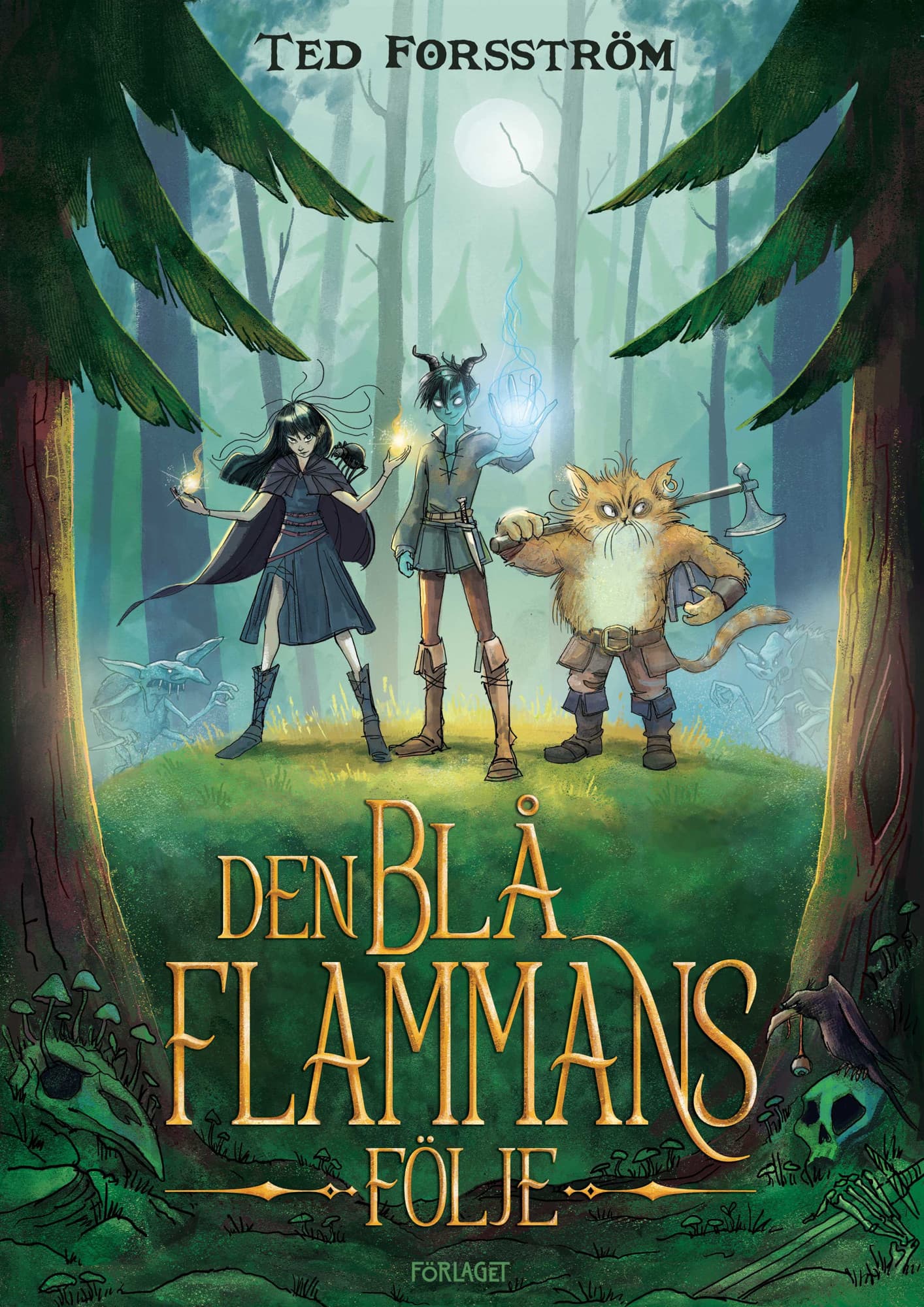 Den blå flammans följe