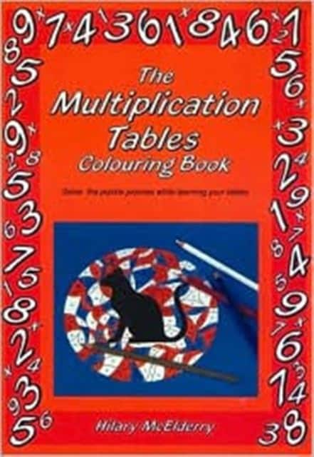 The Multiplication Tables Colouring Book av Hilary McElderry