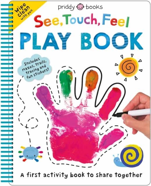 See, Touch, Feel: Play Book av Priddy Books