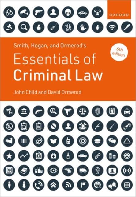 Smith, Hogan, and Ormerod's Essentials of Criminal Law av David Ormerod