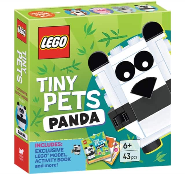 LEGO® Books. Tiny Pets: Panda (with exclusive panda mini-build, paper crafts, stickers and activity book) av Lego