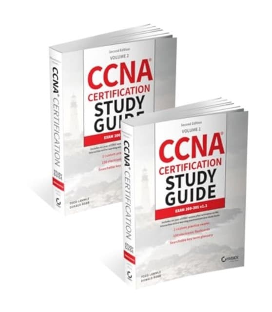 CCNA Certification Study Guide Volume 1 and Volume 2 Set – Exam 200–301 2e