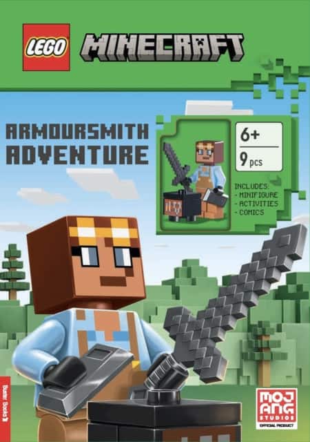 LEGO® Minecraft™: Armoursmith Adventure Activity Box (with Armoursmith minifigure and accessories) av Lego
