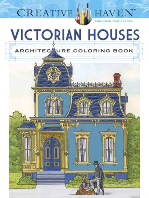 Creative Haven Victorian Houses Architecture Coloring Book av A. G. Smith