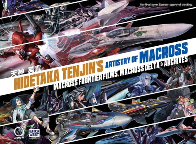 Hidetaka Tenjin's Artistry of Macross: Macross Frontier Films, Macross Delta av Hidetaka Tenjin