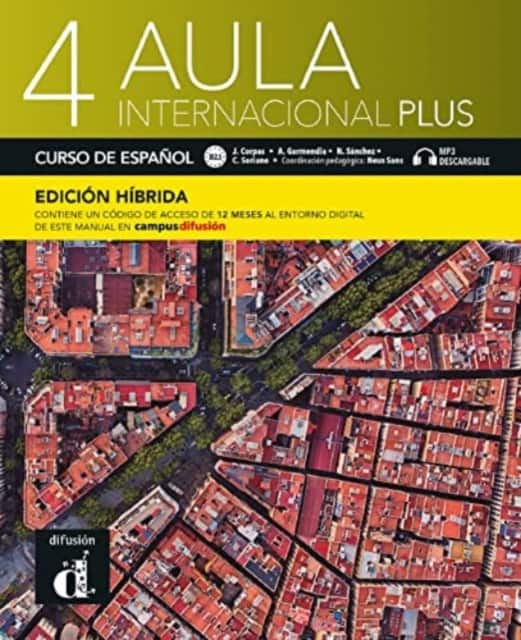 Aula internacional Plus 4 - Edicion hibrida - Libro del alumno + audio MP3. B2 av Carmen Soriano