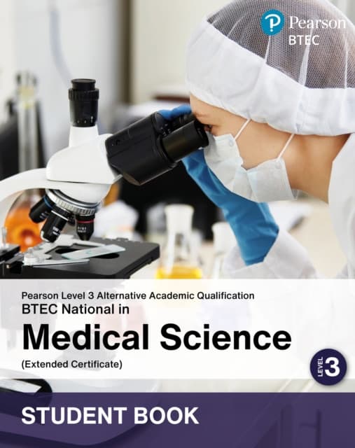 L3 AAQ BTEC National 2025 Medical Science Ext Cert Student Book (Print)