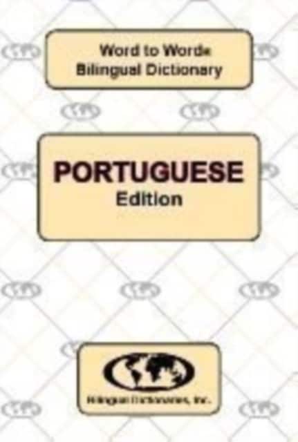 English-Portuguese & Portuguese-English Word-to-Word Dictionary av C. Sesma