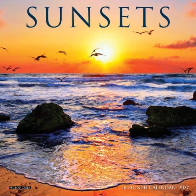 Sunsets 2027 Mini av Willow Creek Press
