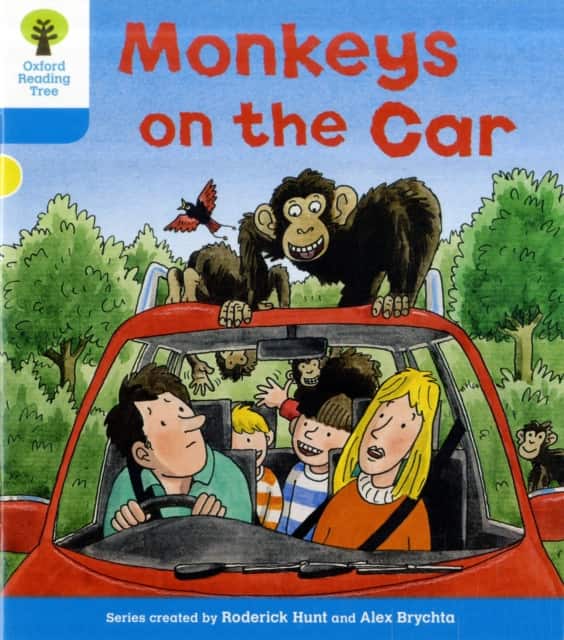 Oxford Reading Tree: Level 3: Decode and Develop: Monkeys on the Car av Roderick Hunt