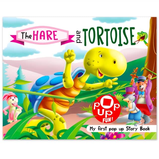 Pop Up Fun! My First Pop Up Story Book: Hare And The Tortois - Pop Up Stories For Kids av Mamta Garg