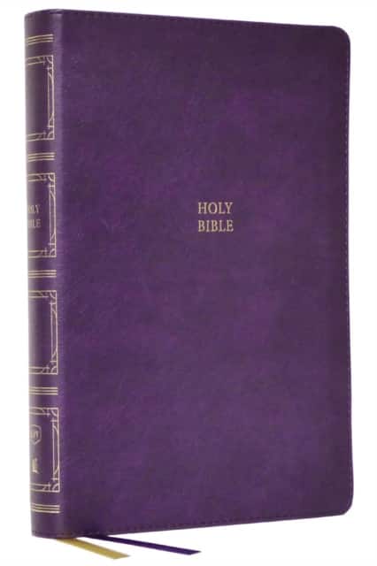 KJV Holy Bible: Paragraph-style Large Print Thinline with 43,000 Cross References, Purple Leathersoft, Red Letter, Comfort Print: King James Version av Thomas Nelson