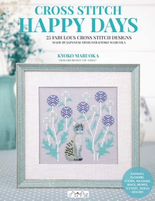 Happy Days Cross Stitch av Kyoko Maruoka