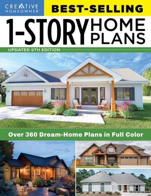 Best-Selling 1-Story Home Plans, 5th Edition av Editors of Creative Homeowner
