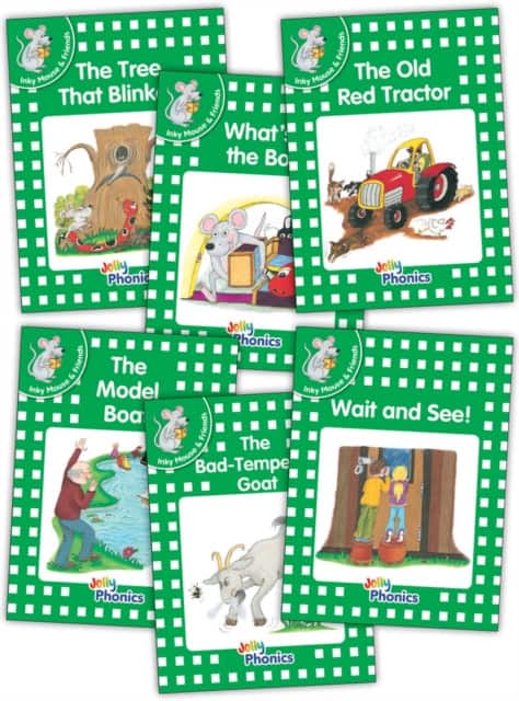 Jolly Phonics Readers, Inky & Friends, Level 3 av Sara Wernham