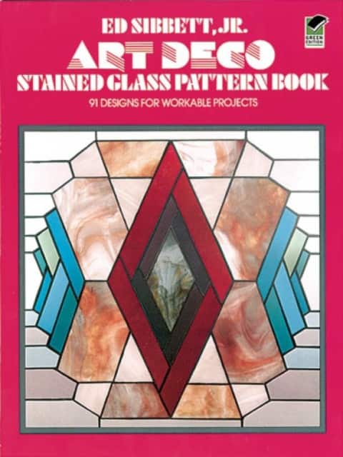 Art Deco Stained Glass Pattern Book av Ed Sibbett Jr.