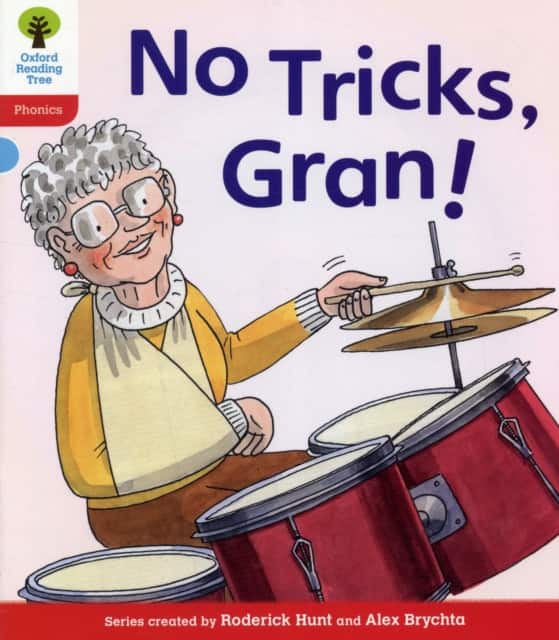 Oxford Reading Tree: Level 4: Floppy's Phonics Fiction: No Tricks, Gran! av Roderick Hunt
