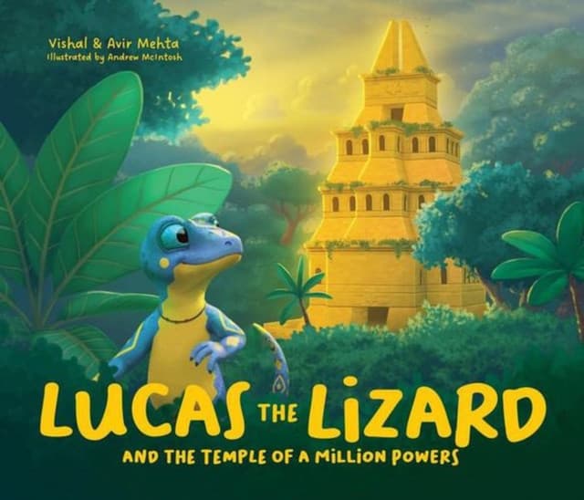 Lucas the Lizard and the Temple of a Million Powers