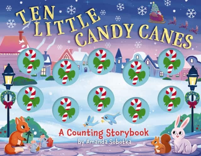 Ten Little Candy Canes av Amanda Sobotka