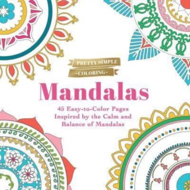Pretty Simple Coloring: Mandalas av Adams Media