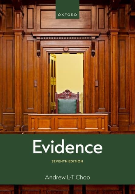 Evidence