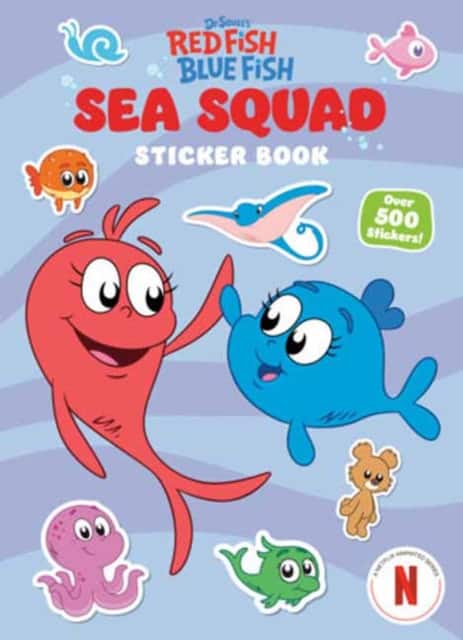Sea Squad Sticker Book (Dr. Seuss's Red Fish Blue Fish) av Theodor S Geisel