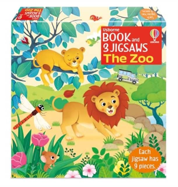 Usborne Book and 3 Jigsaws: The Zoo av Sam Taplin