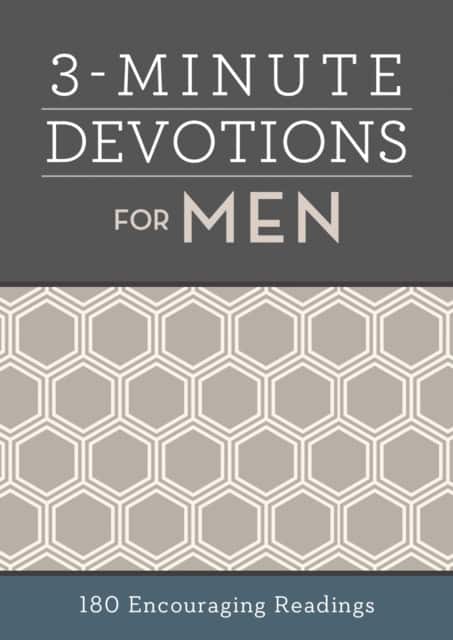 3-Minute Devotions for Men av Compiled by Barbour Staff