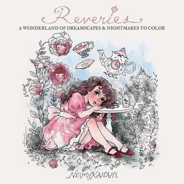 Reveries: a Wonderland of Dreamscapes and Nightmares to Color