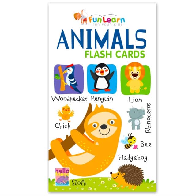 Animals 30 Flash Cards Box av Mamta Garg