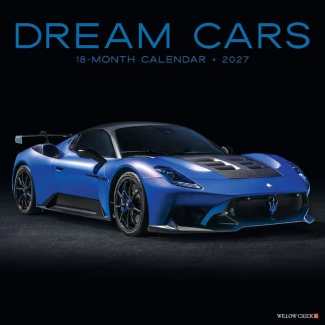 Dream Cars 2027 Wall av Willow Creek Press