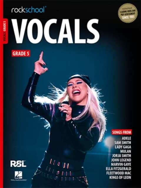 Rockschool Vocals Grade 5 (2021)