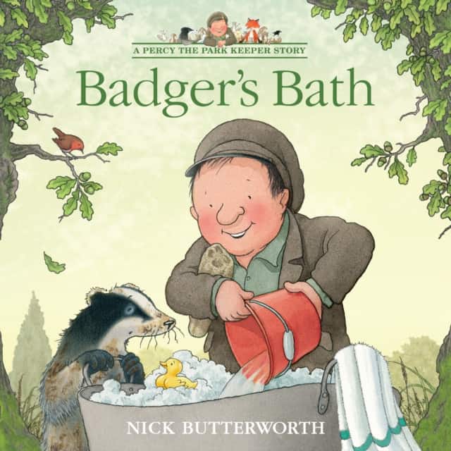Badger’s Bath av Nick Butterworth