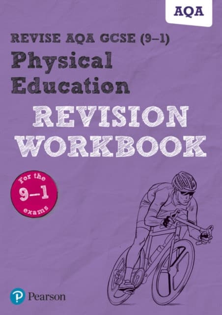 Pearson REVISE AQA GCSE Physical Education Revision Workbook - for 2026, 2027 exams