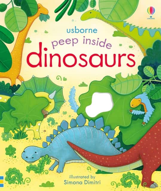 Peep Inside Dinosaurs av Anna Milbourne