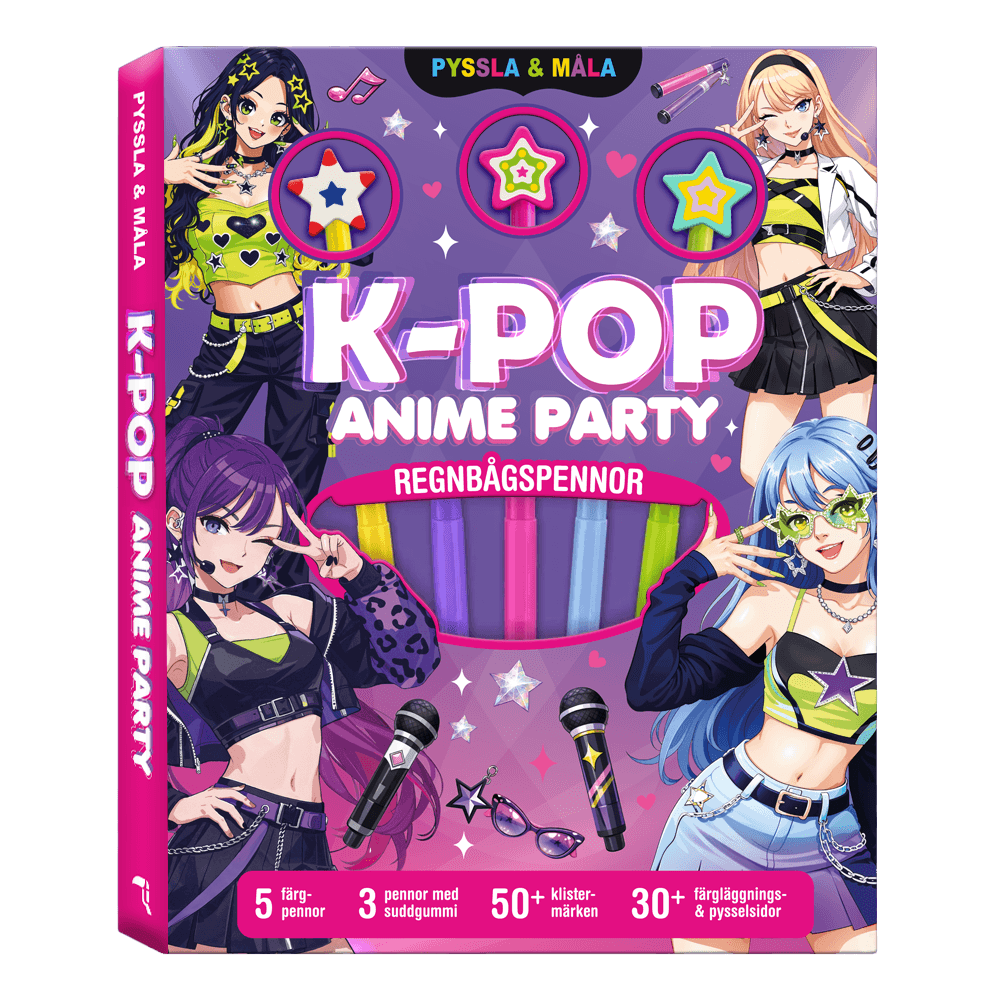 Pyssla och måla : K-pop anime party