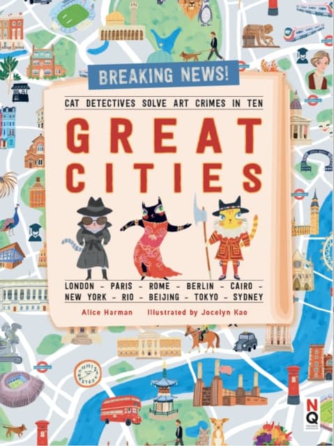 Cat Detectives Solve Art Crimes in 10 Great Cities