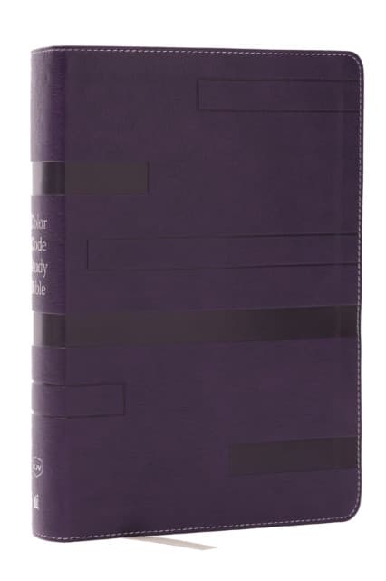 KJV Color Code Study Bible, Revealing God's Truth Color by Color (Purple Leathersoft, Red Letter)