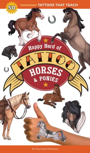 Happy Herd of Tattoo Horses & Ponies av Editors of Storey Publishing