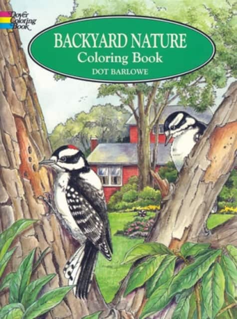 Backyard Nature Colouring Book av Dorothea Barlowe