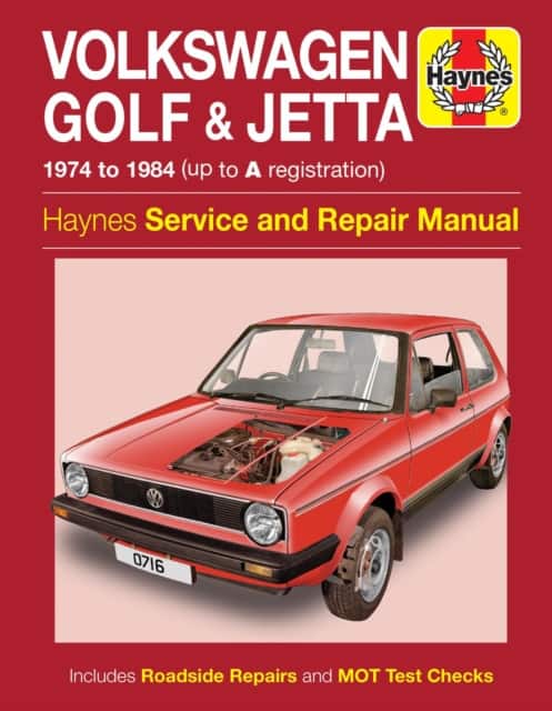 VW Golf & Jetta Mk 1 Petrol 1.1 & 1.3 (74 - 84) Haynes Repair Manual av Haynes Publishing