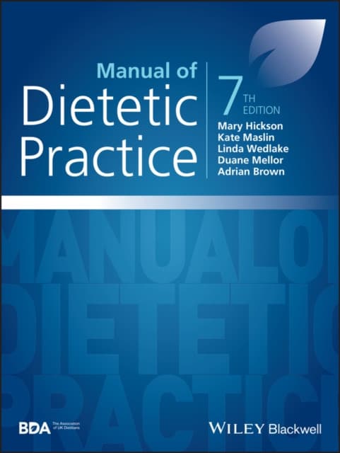 Manual of Dietetic Practice, 7th Edition