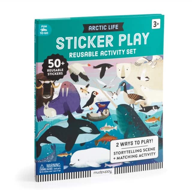 Arctic Life Sticker Play Reusable Activity Set av Mudpuppy