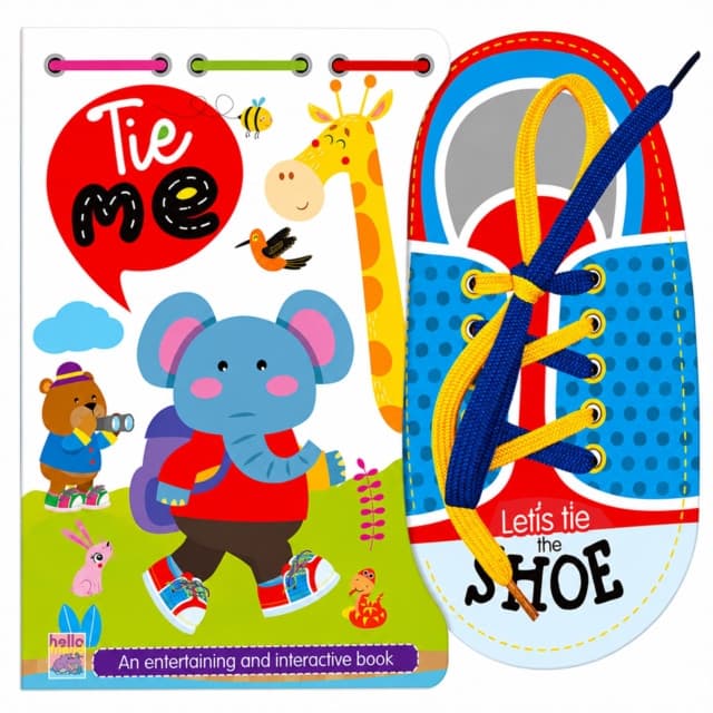 It’S Time To Learn How To Tie My Shoes — Activity Book For Growing Kids Ages 4+